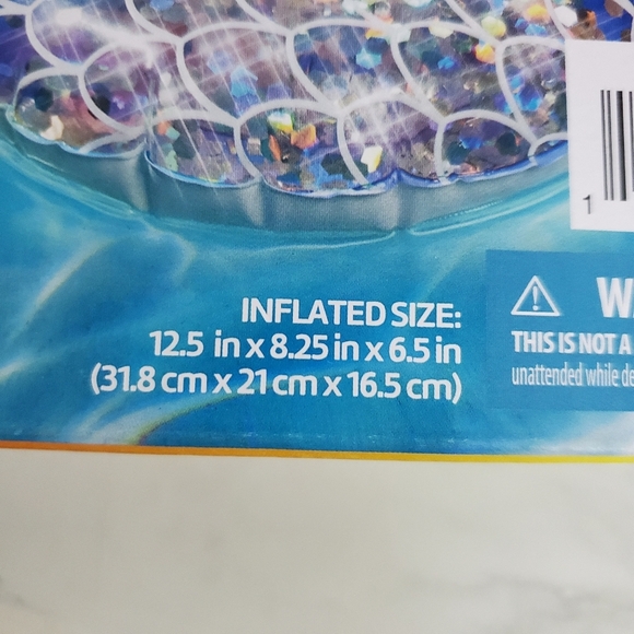 Play Day Inflatable Glitter Beverage Holder Set - Picture 9 of 11